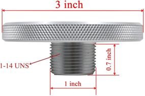 img 3 attached to Oil Filter Stopple Replacement iFJF 57180 for Ram 2500 3500 4500 5500 🔧 6.7L 2007-2020 - Pre-lube & Disassemble/Install Billet Aluminum Cap Off Tool - 5083285AA Oil Filter