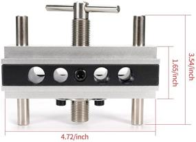 img 3 attached to 🔧 Precision Self-Centering Dowel Jig Kit - Doweling Jig with Drilling Guide Set