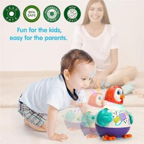 img 3 attached to 🐣 INSOON Musical Baby Toys: Dancing Hen for 1-2 Year Olds with Lights & Sounds - Best Toddler Gift for Learning and Motor Skills Development