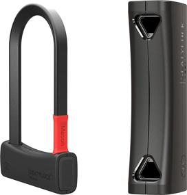 img 4 attached to 🔒 Seatylock Mason U Lock - Patented Heavy Duty Anti-Theft Diamond Secure U Lock - Ultra Secure Bicycle Safety Tool for City Electric or Mountain Bikes and Scooters (7.1 Inch)