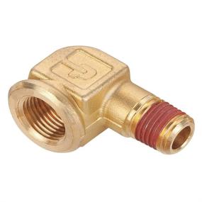 img 1 attached to 🚰 Premium Quality Parker VS1202P 4 4 Street Elbow Brass: Enhance Plumbing Efficiency