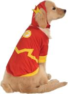 🐶 rubie's costume dc heroes and villains collection pet costume - the flash логотип