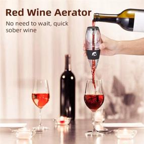img 1 attached to Premium Aerator Decanter Aerating Smoother