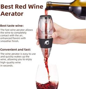 img 2 attached to Premium Aerator Decanter Aerating Smoother