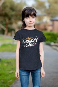 img 2 attached to 🎉 1st 2nd 3rd 4th 5th Birthday Girl Shirt Crown Toddler Outfit - First Two Year Celebration