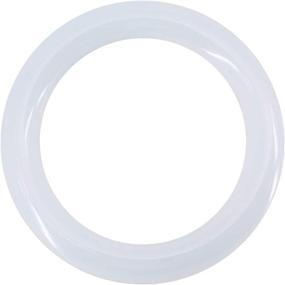 img 4 attached to 💡 JESLED T9 LED Circline Light Bulb - High Lumen 8 Inch Circular Ceiling Light, 10W Cool White, Ideal Replacement for 22W FC8T9 Fluorescent Lamp (Ballast Must be Removed)