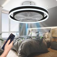 💡 lciwz ceiling fan with lights remote control: dimmable indoor fan for living room and bedroom логотип