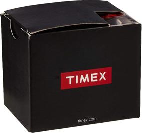img 1 attached to Timex T2H331 Indiglo Leather Silver Tone