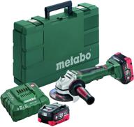 🔋 metabo 18v angle grinder - 5.5ah battery included логотип