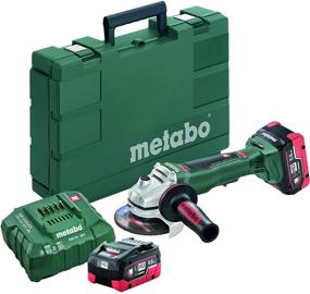 img 4 attached to 🔋 Metabo 18V Angle Grinder - 5.5Ah Battery Included