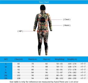 img 1 attached to LayaTone Wetsuits Neoprene Underwater Snorkleing Sports & Fitness