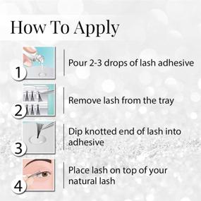 img 1 attached to 👁️ Ardell LashTite Adhesive Dark: Long-lasting False Eyelash Extension Glue, 2 Pack - Secures Individual Fake Lashes for Weeks, 0.125 Oz