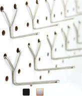 🧷 pack of 100 pegboard hook accessories for improved organization логотип