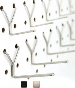 img 4 attached to 🧷 Pack of 100 Pegboard Hook Accessories for Improved Organization