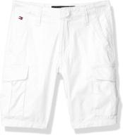 🩳 tommy hilfiger boys' cargo pocket shorts logo