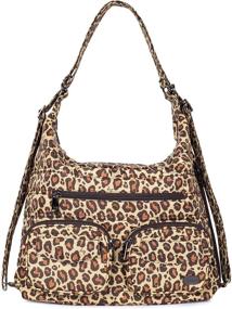img 4 attached to Stylish & Versatile Lug Women's Zipliner in Leopard Brown - Perfect for All Sizes