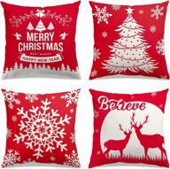 christmas decorations xmas pillow covers logo