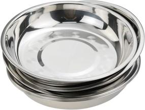 img 4 attached to 🍽️ High-Quality Stainless Steel Dinner Holder Container