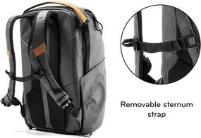img 1 attached to 🎒 Peak Design Everyday Backpack V2 - 30L Charcoal: Camera Bag & Laptop Backpack with Tablet Sleeves (BEDB-30-CH-2)