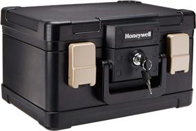 img 4 attached to 🔒 Honeywell Safes & Door Locks - 30 Minute Fire Safe Waterproof Box Chest | Small, 1102 4.3L Capacity, Black