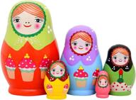 🎨 monnmo handcrafted russian matryoshka nesting dolls logo