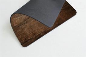 img 2 attached to 🎮 Enhance Your Gaming Experience with Authentic Bark Wood Texture Mouse Pad - Nonslip Rubber Backing, Perfect as a Natural Background Gaming Mousepad