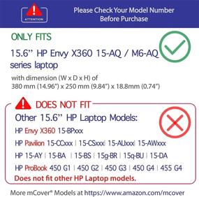 img 2 attached to MCover 15 AQ173Cl M6 AQ103Dx Convertible X360 15 AQ