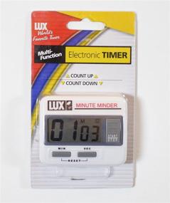 img 1 attached to White Lux Cu100 Kitchen Digital Count 🕒 Up/Down Timer with Large Magnetic Back and Display