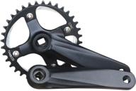 🚵 ganopper mtb crank arm set: top-notch 104 bcd square taper mountain bike crankset in 152mm, 165mm, and 170mm logo