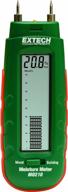 extech mo210 pocket moisture meter: digital lcd readout & analog bargraph for accurate moisture detection логотип