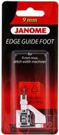 enhance your sewing precision: janome edge stitch foot for 9mm machines logo