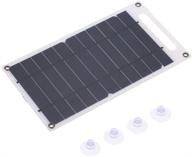 🔌 lixada portable solar panel charger with usb port - high power monocrystalline silicon for cell phone camping logo