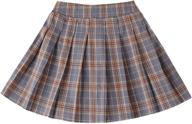 milumia tartan эластичная плиссированная форма логотип