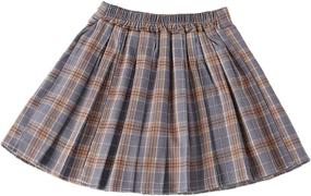 img 3 attached to Milumia Tartan Эластичная плиссированная форма