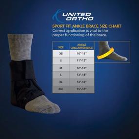 img 1 attached to Sport Fit Medium Orthopedic Brace by United Ortho - Model US8835