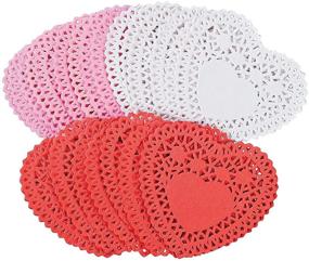 img 1 attached to 💖 Valentine's Day Mini Heart Doilies - Creative Crafts for Kids and Enjoyable Home Activities