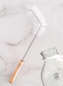 img 2 attached to 🧽 Efficient Cleaning for Almond Cow's Milk Jug with our specialized Brush