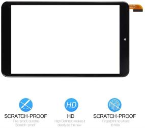 img 2 attached to 🖥️ Touch Screen Digitizer for ONN Surf 8-Inch Tablet Gen 2, Model 100011885, 2APUQW829