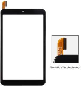 img 1 attached to 🖥️ Touch Screen Digitizer for ONN Surf 8-Inch Tablet Gen 2, Model 100011885, 2APUQW829