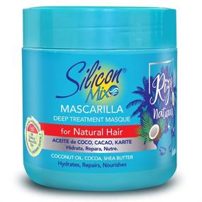 img 2 attached to Intensive Moisturizing Hair Mask for Natural Wavy and Curly Hair - Silicon Mix Rizos 478g