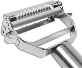 img 2 attached to RC Ultra Sharp Stainless Steel Julienne Peeler & Vegetable Peeler: Effortless Slicing and Dicing with Precision