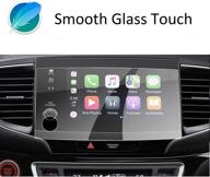 🔒 premium tempered glass navigation protector for 2020-2022 honda pilot passport 8 inch touch screen - anti glare, scratch-resistant, shock-resistant - compatible & enhanced for optimal performance logo