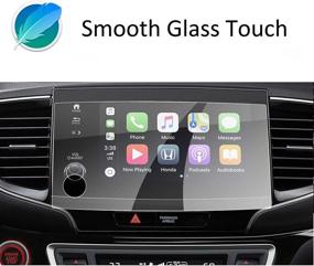img 4 attached to 🔒 Premium Tempered Glass Navigation Protector for 2020-2022 Honda Pilot Passport 8 Inch Touch Screen - Anti Glare, Scratch-resistant, Shock-resistant - Compatible & Enhanced for Optimal Performance