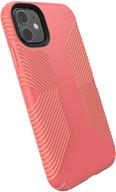 📱 enhanced search-friendly: speck products presidio grip iphone 11 case in parrot pink/papaya pink (model 129909-8538) logo