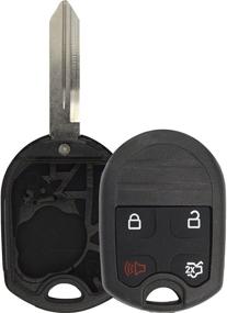 img 1 attached to 🔑 KeylessOption Replacement Shell for Keyless Entry Remote Head Key Combo Fob