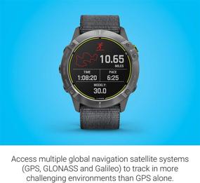 img 1 attached to ⌚️ Garmin Enduro: Ultraperformance Multisport GPS Watch with Solar Charging and 80-Hour Battery Life in GPS Mode