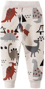 img 3 attached to 👕 EULLA Little Boys' Sweatpants and Sweatshirt Set in Clothing Sets