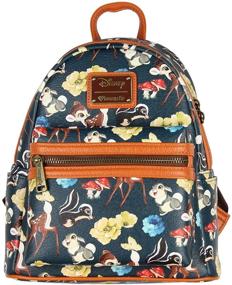 img 3 attached to Loungefly Disney Bambi Friends Backpack - Stylish and Practical Bags for Disney Enthusiasts