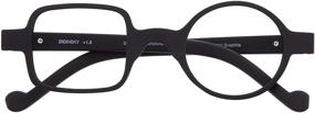 img 4 attached to 👓 DIDINSKY Reading Glasses: Graphite +1.0 DALI | Anti Blue Light & Anti Glare