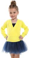 active girls' clothing: kidsmian little classic sleeve cardigan for enhanced performance logo